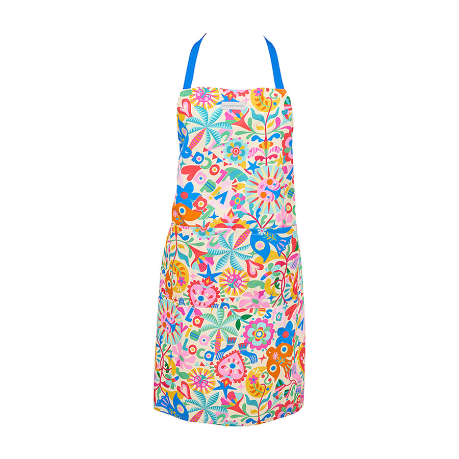 Annabel Trends cotton apron in Fiesta