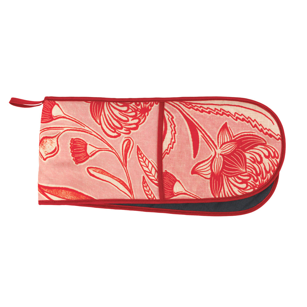 Double Oven Mitt - Linen - Trailing Natives