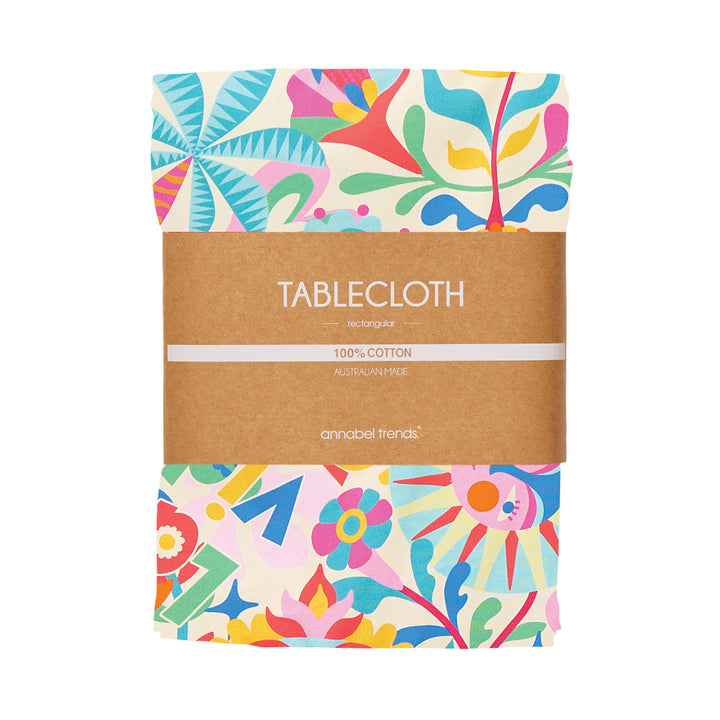 Tablecloth - Cotton - Fiesta - Large 140cm x 300cm
