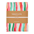 Tablecloth - Linen - Sherbet Ribbons - Medium 138cm x 240cm