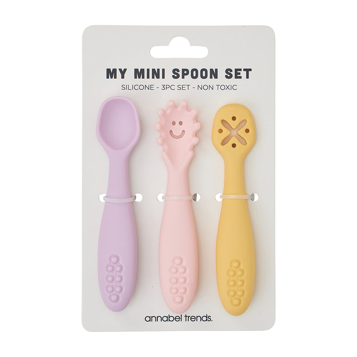 silicone kids cutlery - sunshine