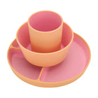 Silicone Two Tone Dinner Set