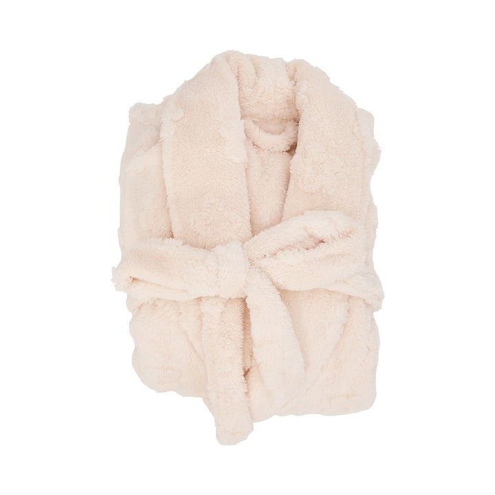 Bath Robe - Cosy Luxe - Embossed Flower