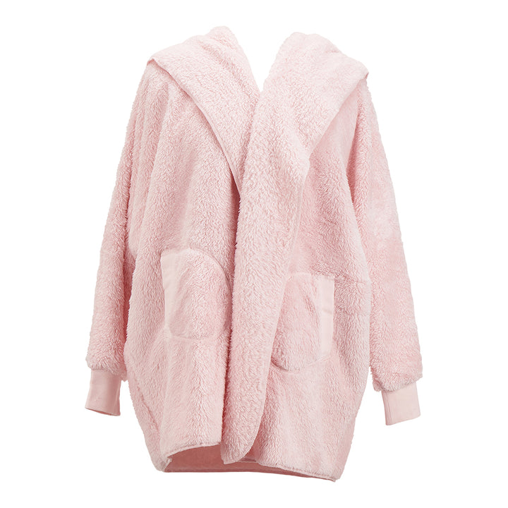 Cosy Luxe Cardi Robe - Pink Quartz
