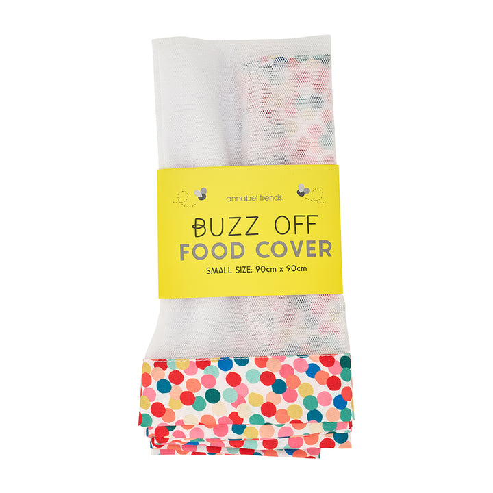 Buzz Off Food Cover Small - Confetti