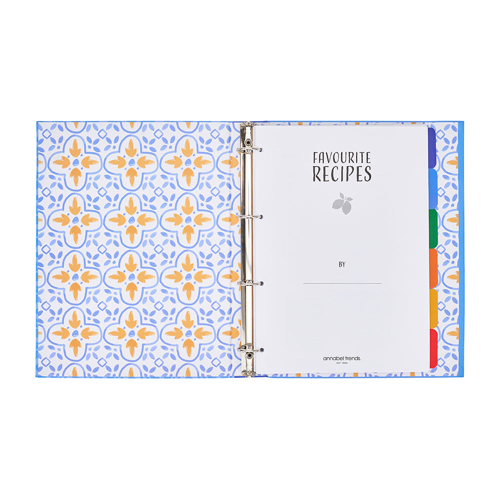 Recipe Binder - Taste of Sicily