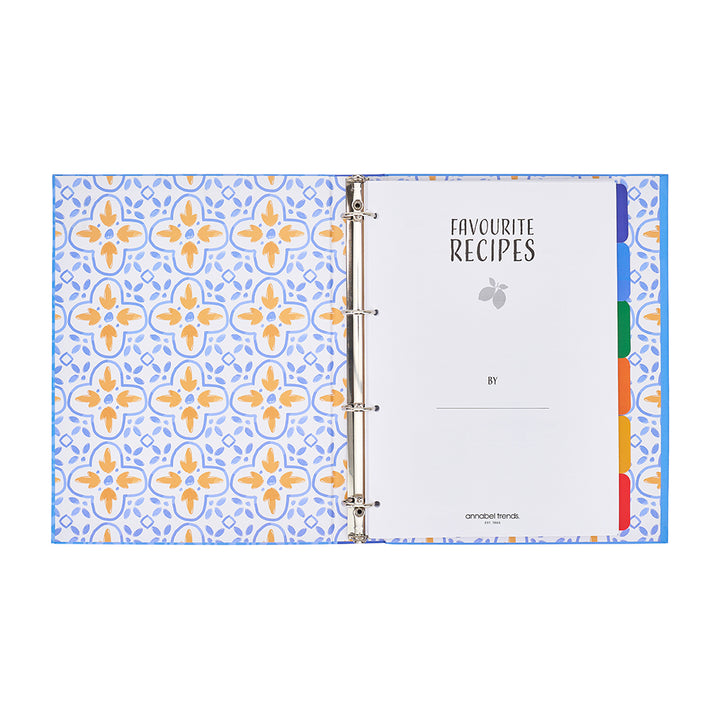 Recipe Binder - Taste of Sicily