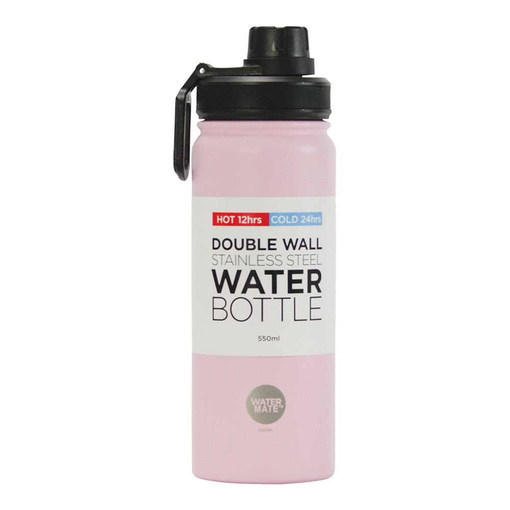 Watermate Drink Bottle - Stainless Steel - 550ml