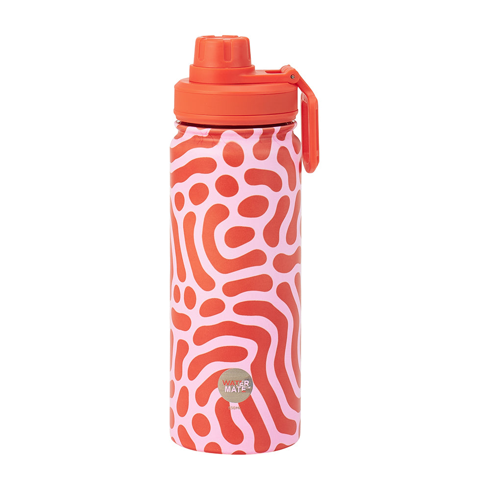 Watermate 550ml - red squiggle