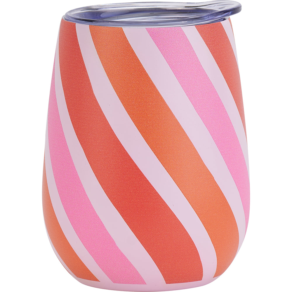 Candy Cane wine tumbler