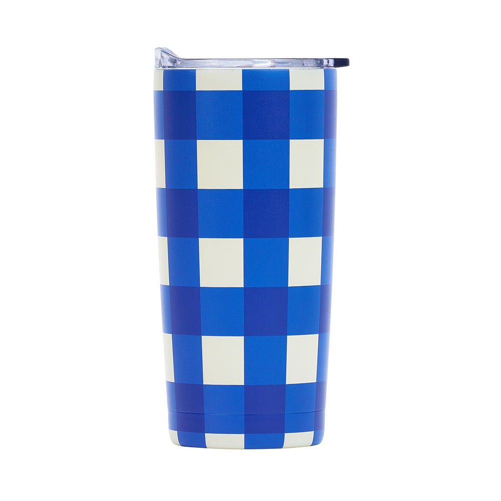 smoothie cup - cobalt check
