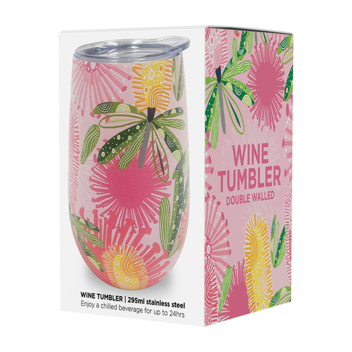 Wine Tumbler - Double Walled - Design