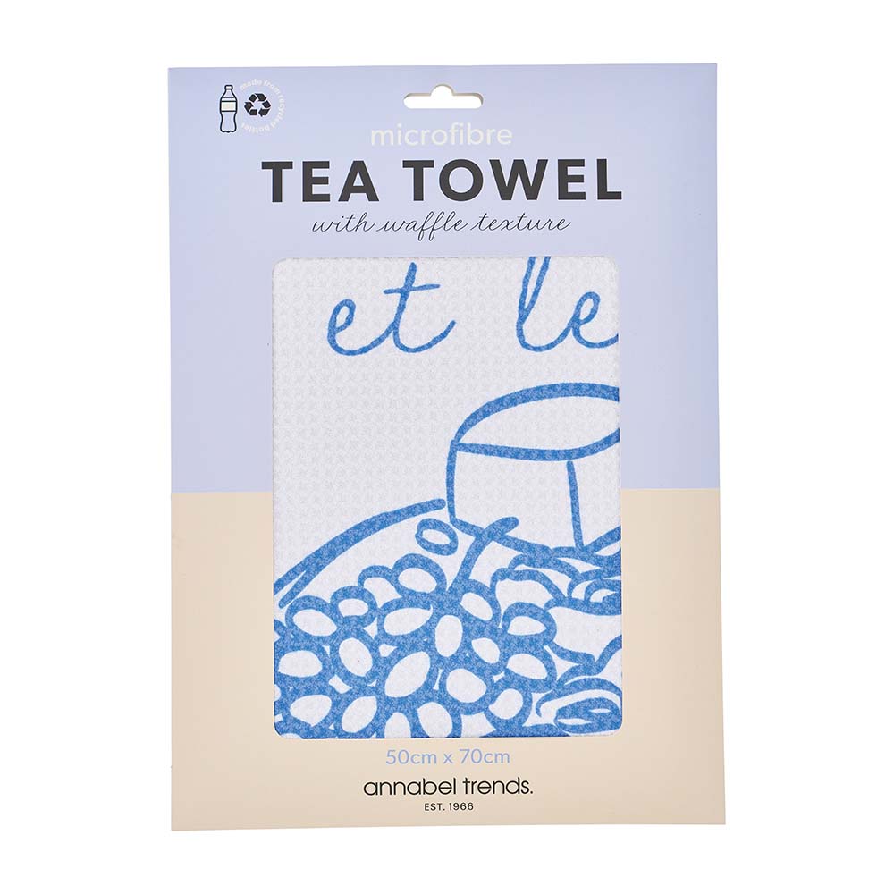 Microfibre Tea Towel - Single Sided - Waffle