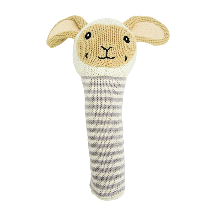 Knit Rattle Lamb