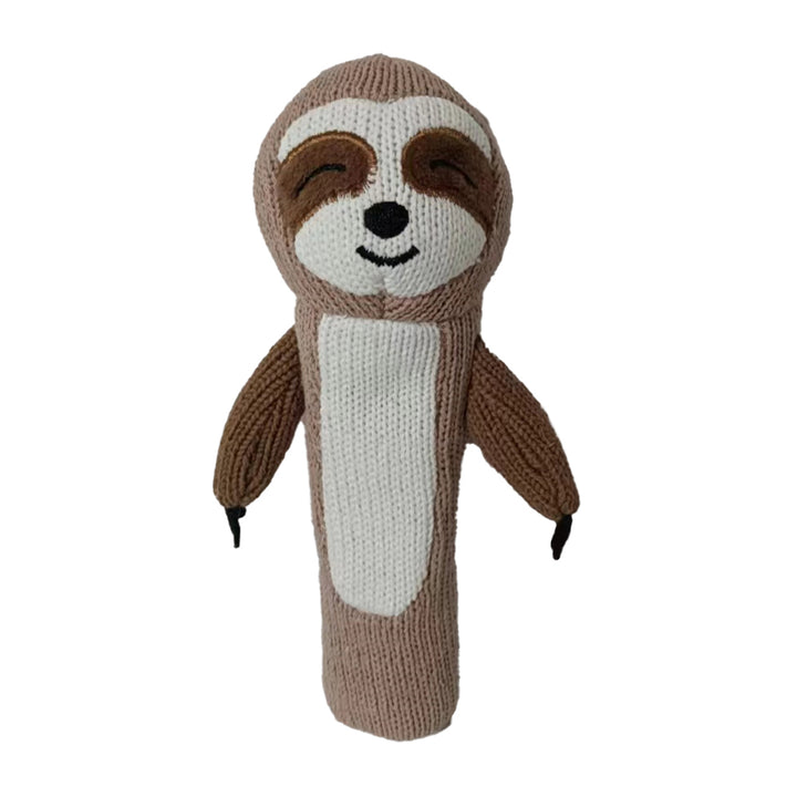 Knit Rattle Sloth