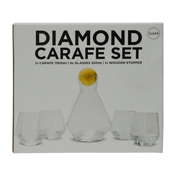 Diamond Carafe Set