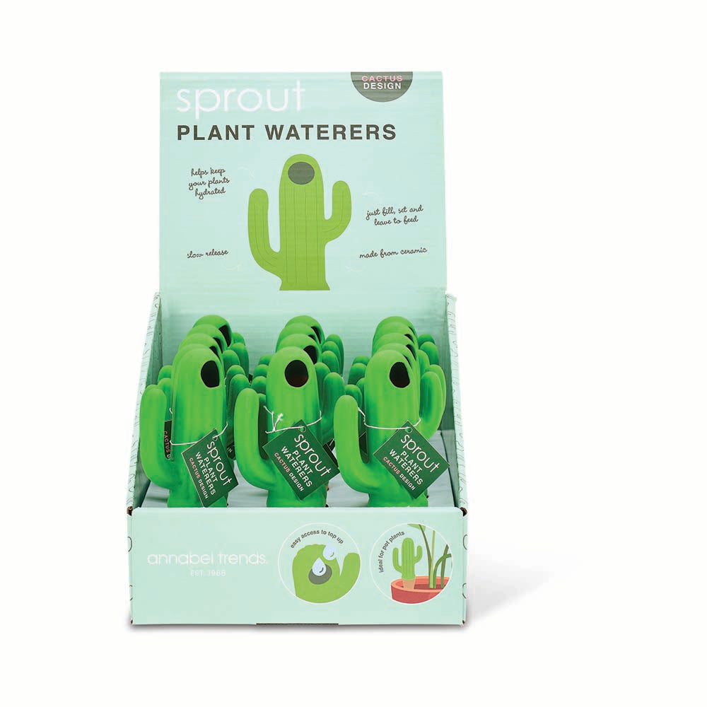 Sprout Plant Waterers - Cactus - Counter Pack of 15