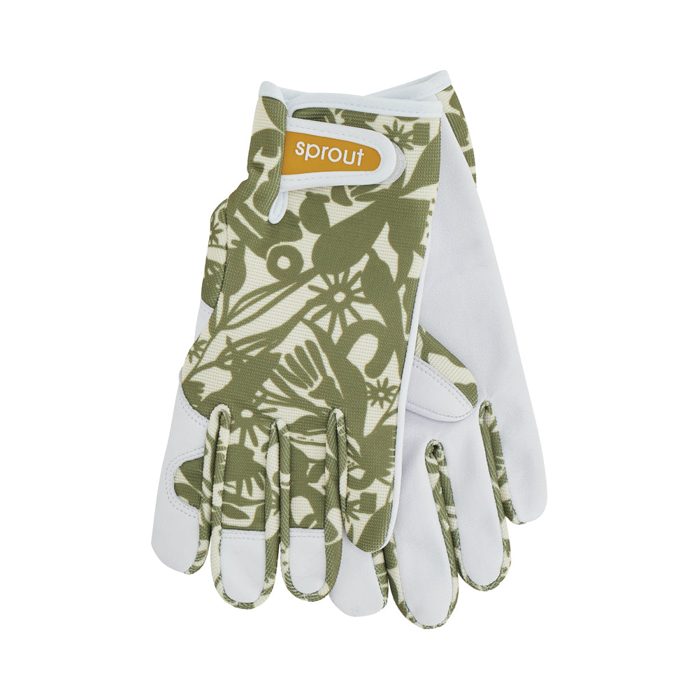 Sprout Goatskin Gloves - Design