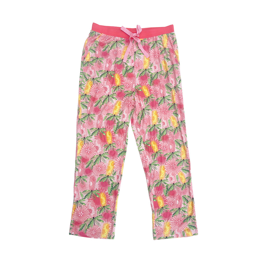 Pink Banksia Sleep Pants