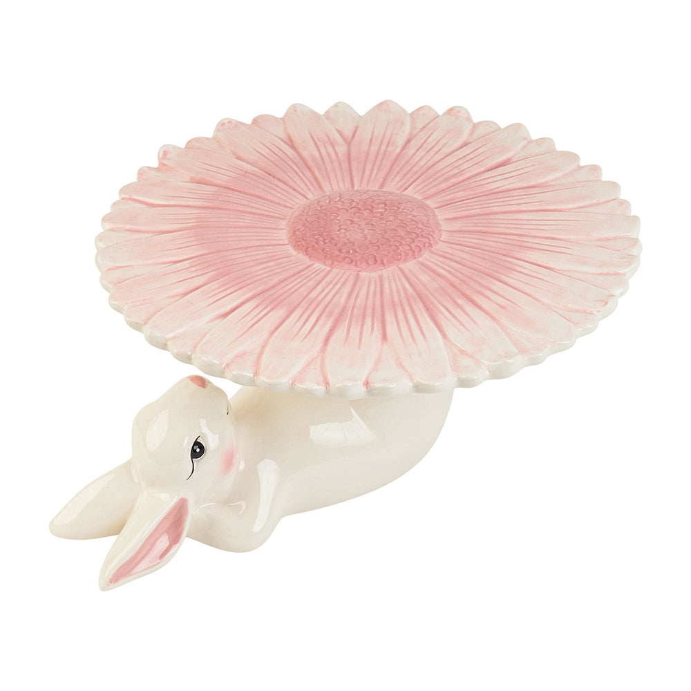 Bunny easter cake stand
