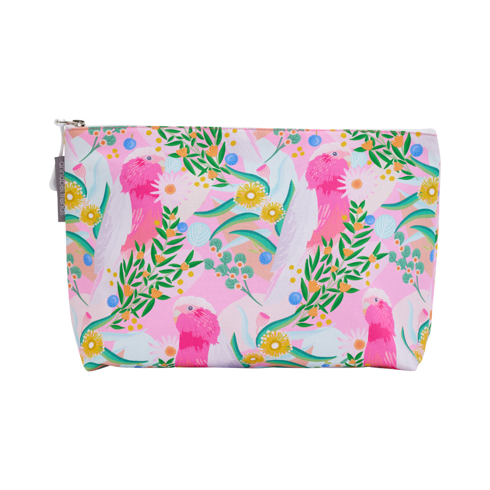 Cosmetic Bag - Cotton - Large - Galah