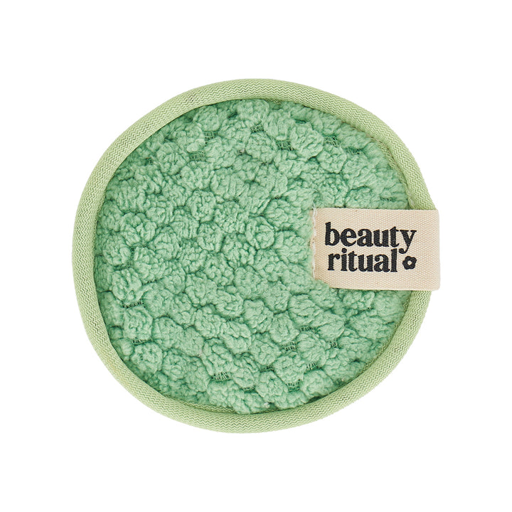 Beauty Ritual - Luxury waffle cleansing pads - moss