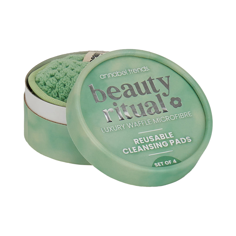Beauty Ritual - Luxury waffle cleansing pads - Moss