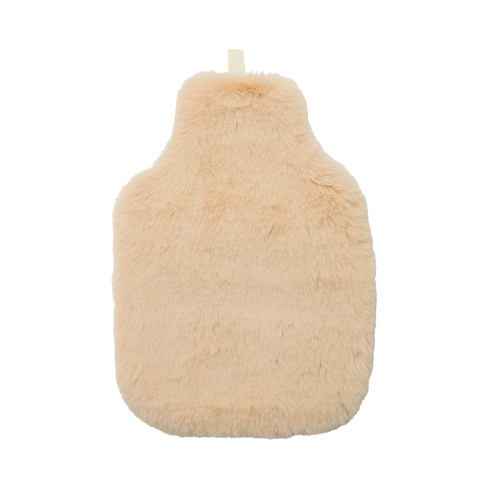 Hot Water Bottle cover cosy luxe - latte