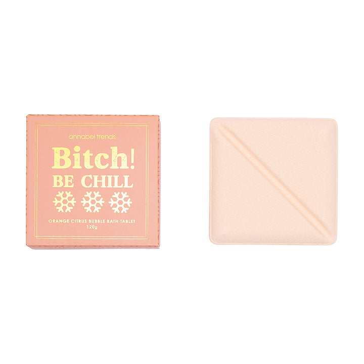 Annabel Trends Counter Pack of Bliss Bubble bath tablets- bitch be chilll