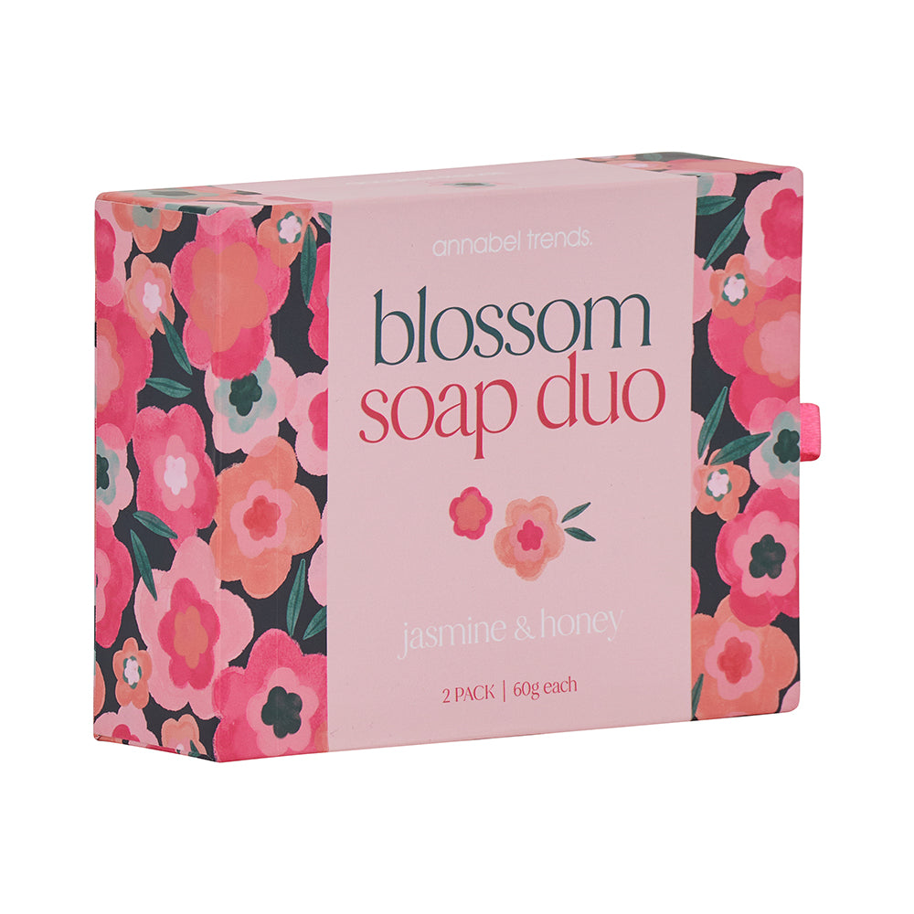 Blossom Soap Duo - Midnight Blooms design