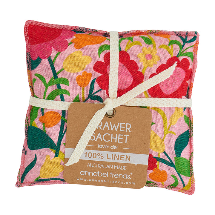 Drawer Sachet - Linen - Flower Patch
