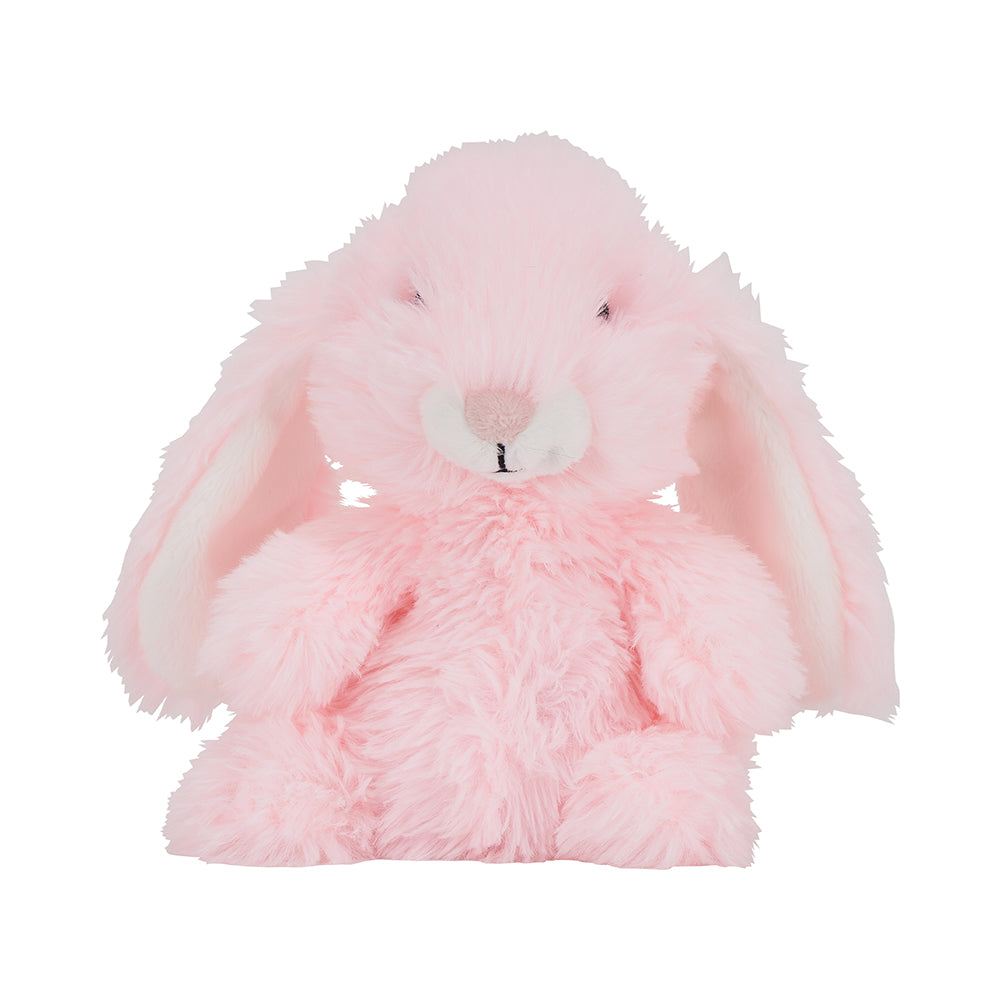 Plush heatable bunny marshmallow colour
