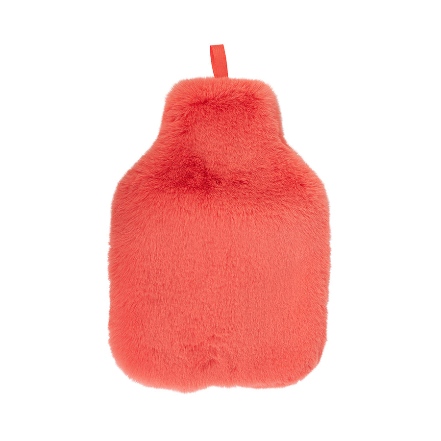 Cosy Luxe Hot water bottle cover - Melon