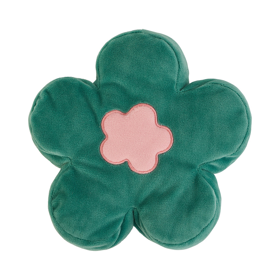 Flower Heatable pillow - Green