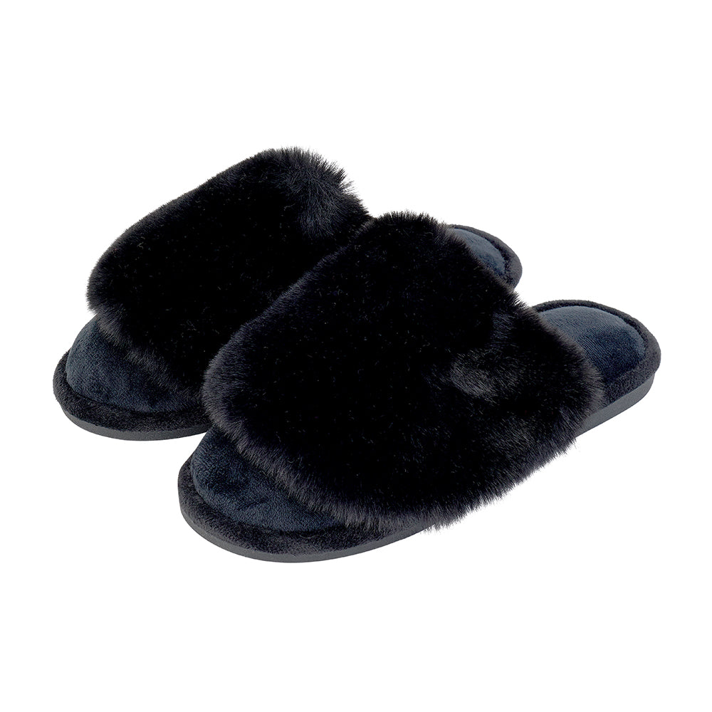 Slippers - Cosy Luxe - Black