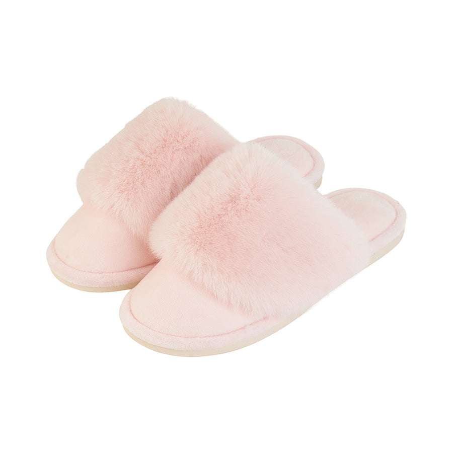 Cosy Luxe Slippers - Pink Quartz