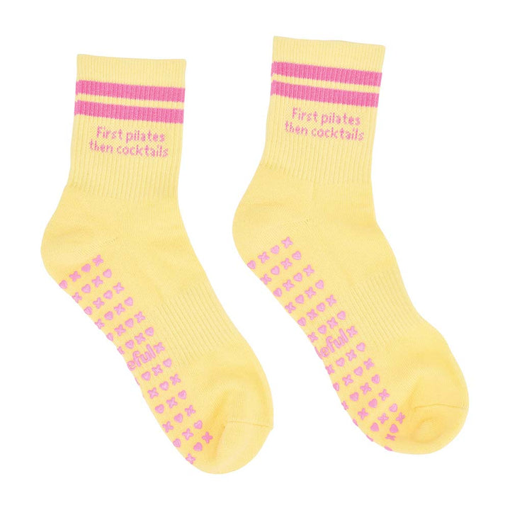 Soleful Grip Socks - 2 Pairs Assorted