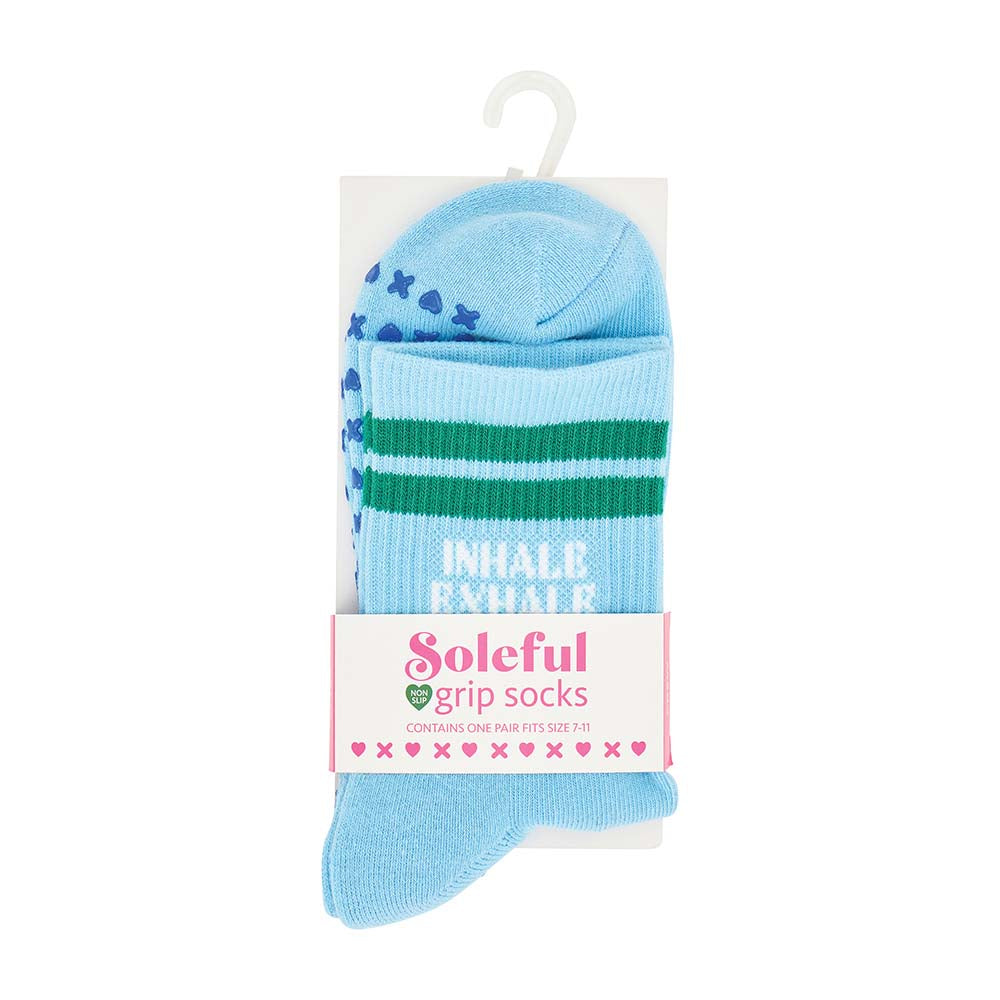 Soleful Grip Socks - 2 Pairs Assorted