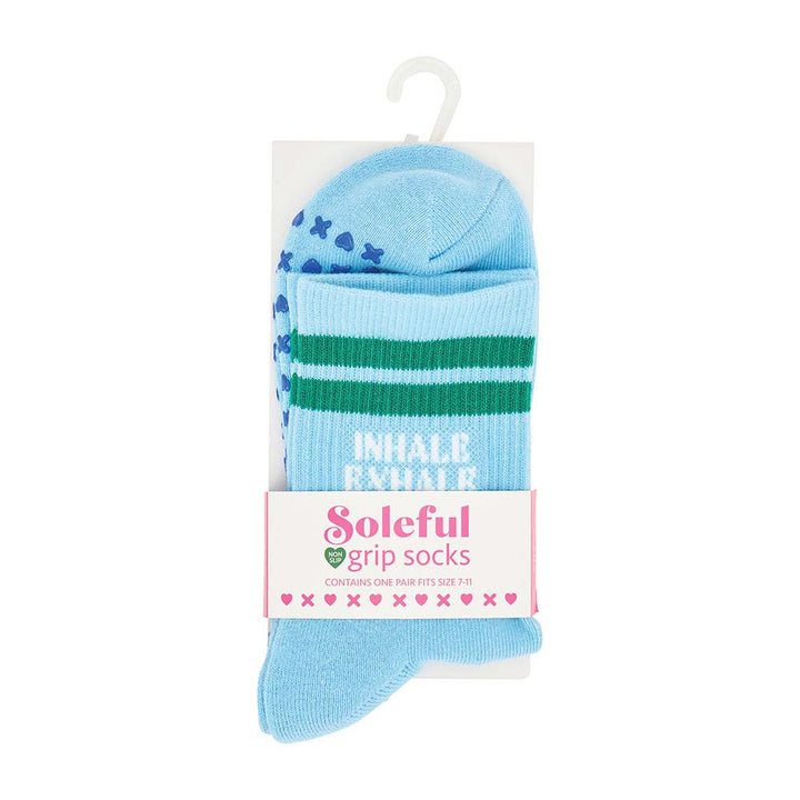 Soleful Grip Socks - 2 Pairs Assorted