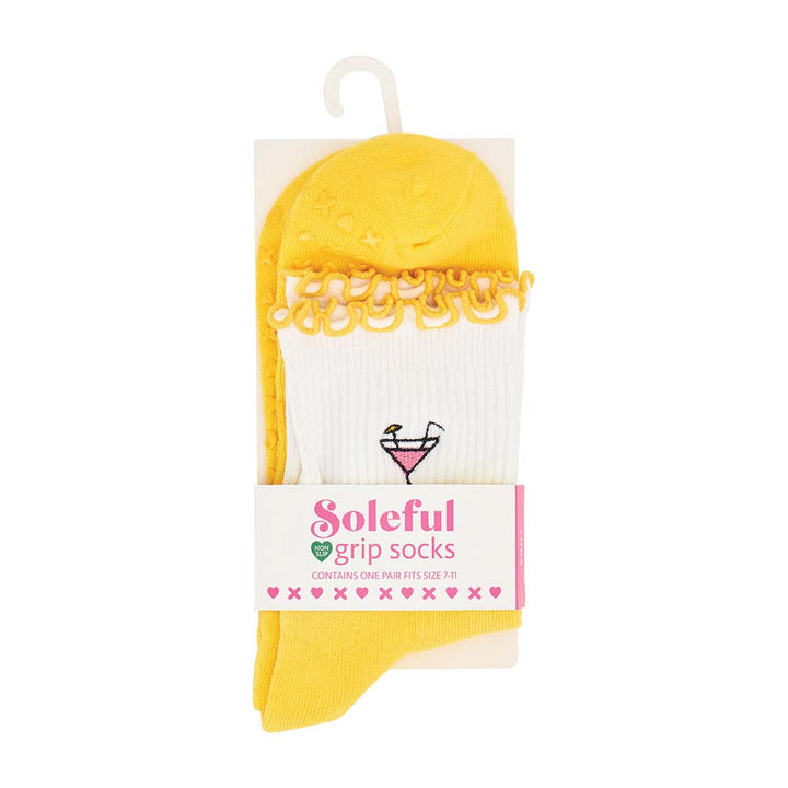 Soleful Grip Socks - 2 Pairs Assorted