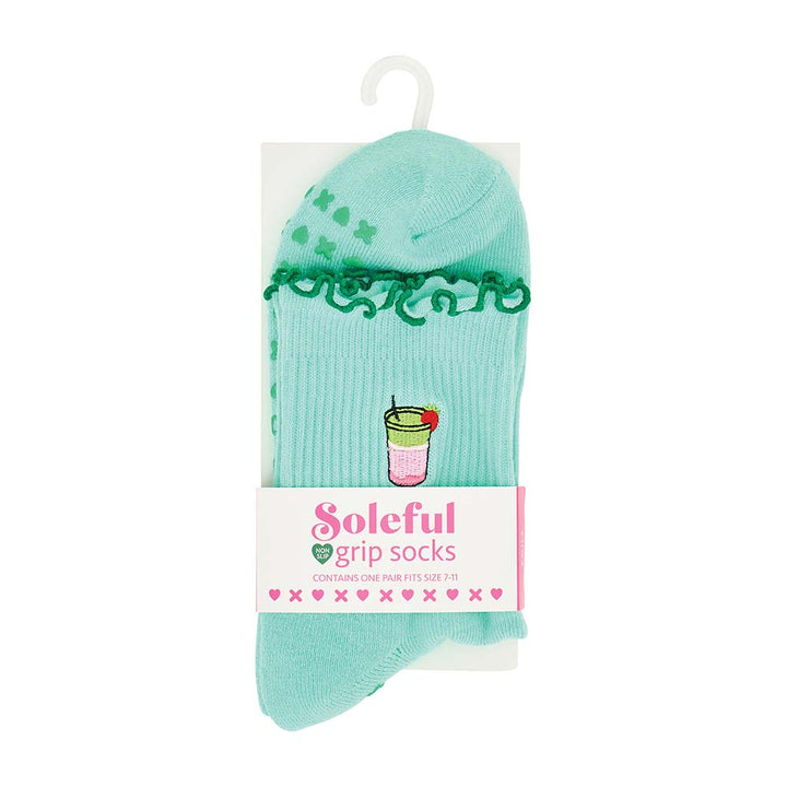 Soleful Grip Socks - 2 Pairs Assorted