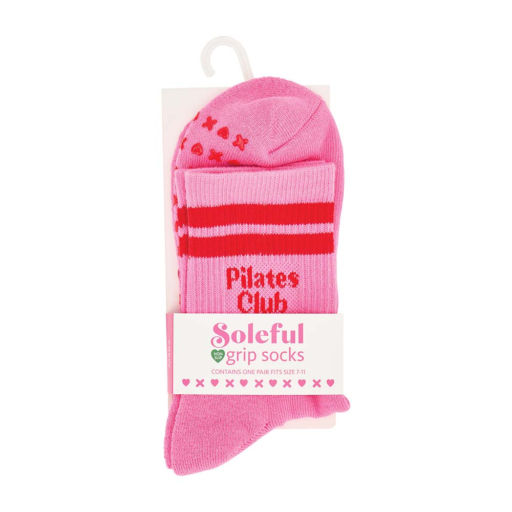 Soleful Grip Socks - 2 Pairs Assorted