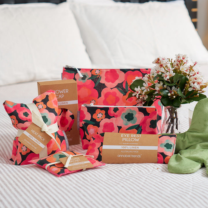 Annabel Trends Midnight Blooms Cosmetic Bags