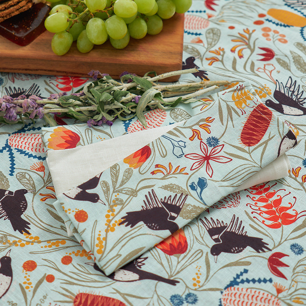 annabel trends magpie floral napkin