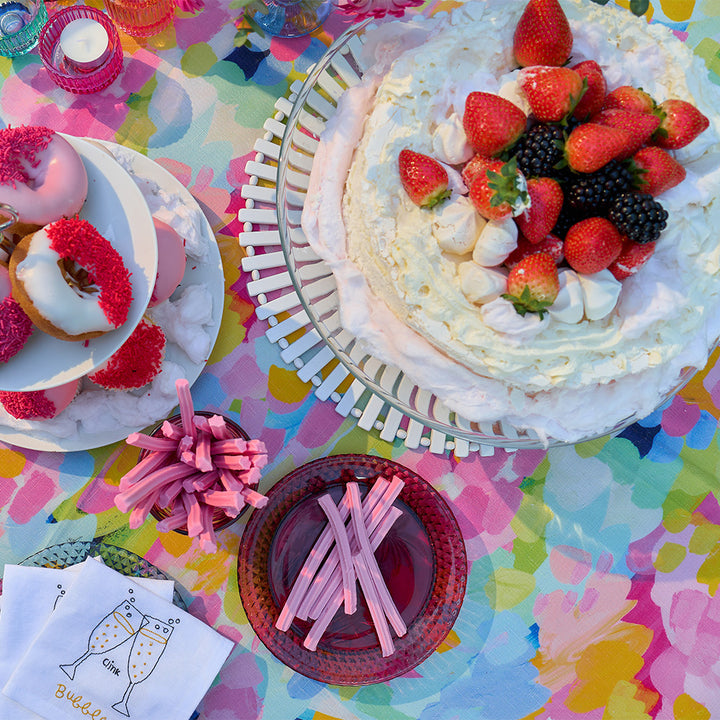 Annabel Trends - Round Tablecloth - Good Vibes
