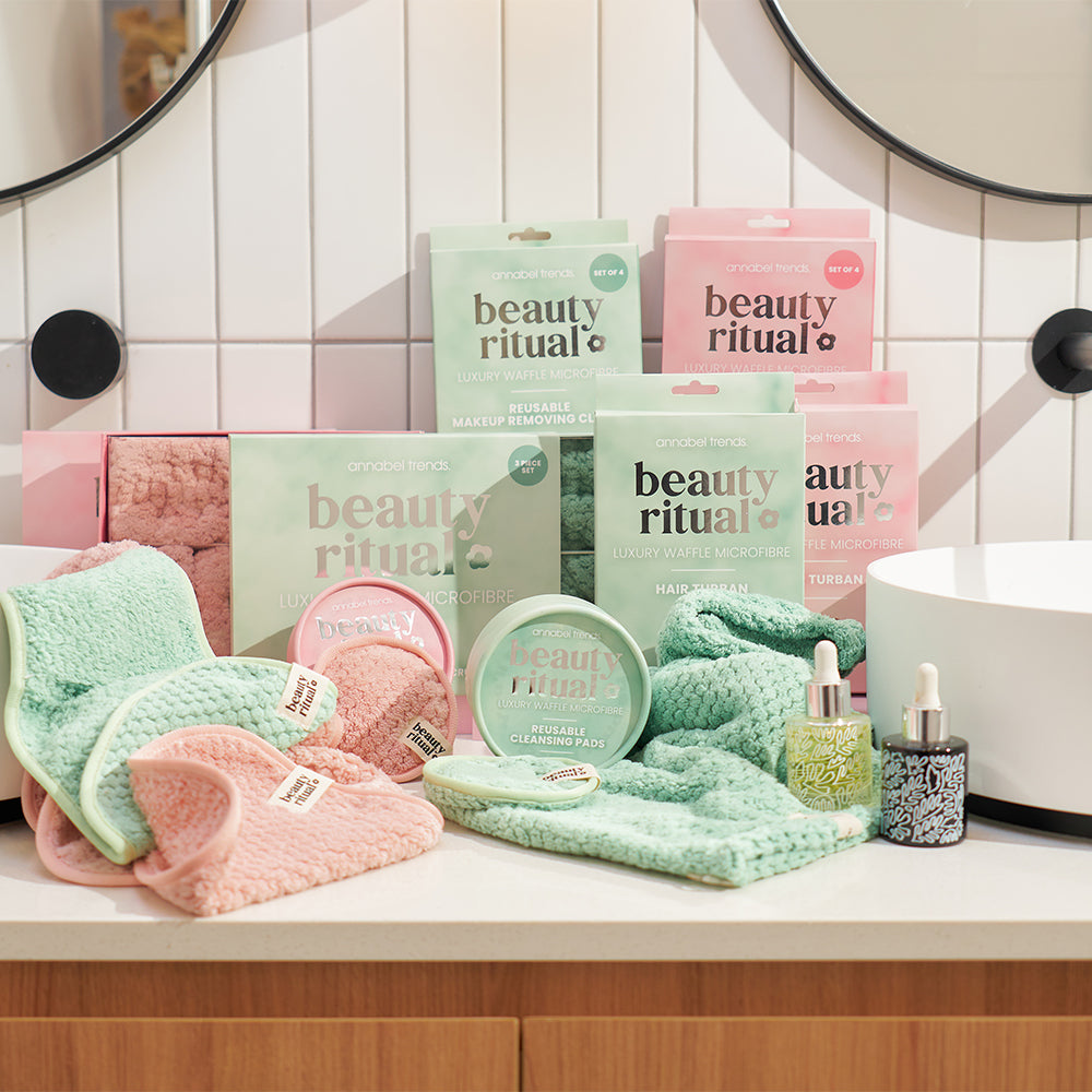 Annabel Trends - Beauty Ritual sets - microfibre