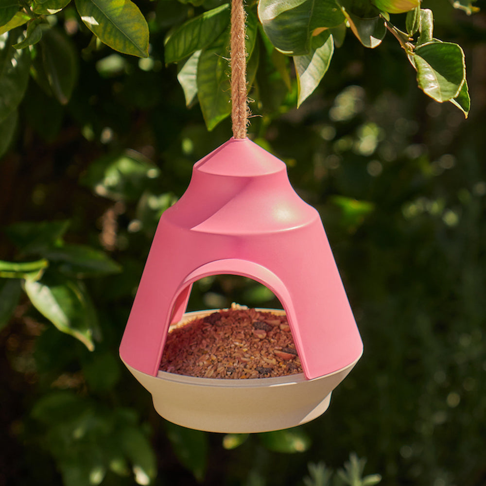 Pink & Cream Bird House