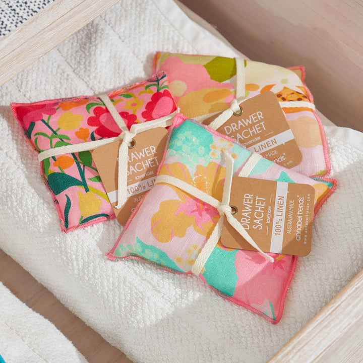 Drawer Sachet - Linen - Tutti Fruitti