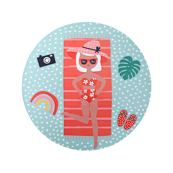 Coaster Set - Beach Babes