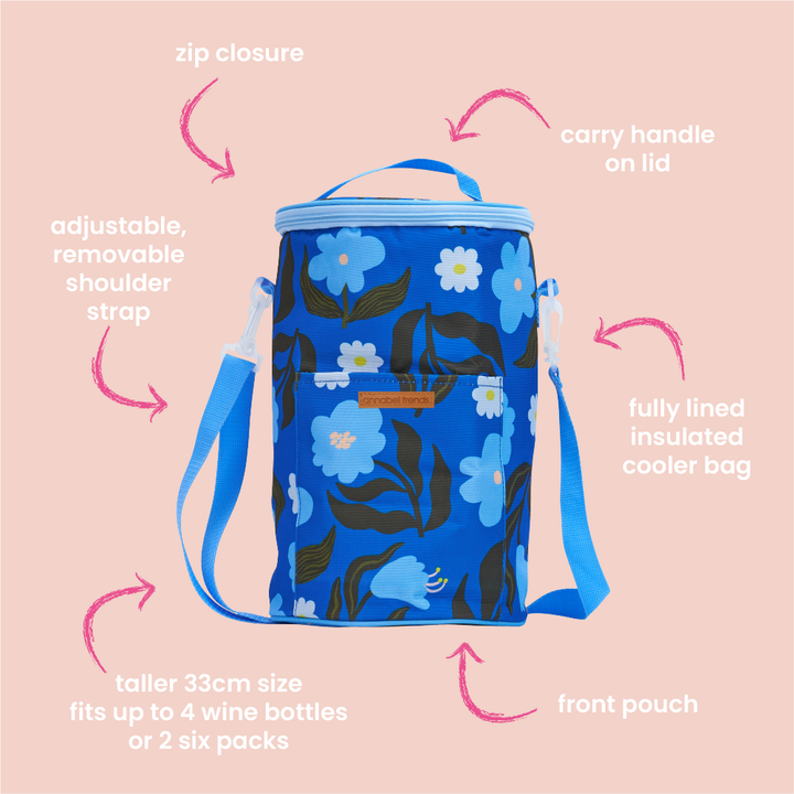 Picnic Cooler Barrel Bag infographic